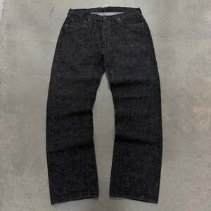 Full Count & Co Japanese Selvedge Denim Jeans Black W35 L34